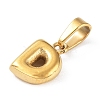 316L Surgical Stainless Steel Charms LS-STAS-G315-01G-D-2