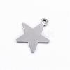 Tarnish Resistant 201 Stainless Steel Charms STAS-D445-068-1