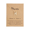 Twelve Constellations Alloy Pendant Necklaces WG2D4F2-07-1