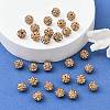 Polymer Clay Rhinestone Beads LS-RB-H284-6MM-Half-246-5