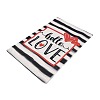 Valentine's Day Theme Linen Garden Flags AJEW-H146-03B-3