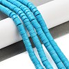 Synthetic Turquoise Beads Strands TURQ-G110-6x3mm-06-5