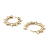 Brass Hoop Earrings EJEW-I289-17KCG-2