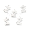 Non-Tarnish 201 Stainless Steel Charms STAS-C021-06P-Z-1