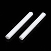 Glass Round Bugle Bea X-SEED-WH0005-01D-3