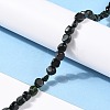 Synthetic Green Goldstone Beads Strands G-G018-15-4