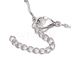 3Pcs 3 Sizes 304 Stainless Steel Wavy Bar Link Chain Macrame Pouch Necklace Making NJEW-JN05065-4