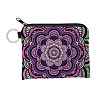 Mandala Flower Pattern Polyester Clutch Bags PAAG-PW0016-03E-1