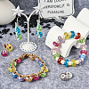 66Pcs 11 Colors Rondelle Resin European Beads RPDL-TA0001-03-7