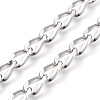 Tarnish Resistant 304 Stainless Steel Curb Chains CHS-P010-02P-2