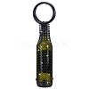 Sparkly Rhinestone Wine Bottle Bag AJEW-WH0609-899B-1