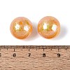 UV Plating Opaque Acrylic Beads SACR-Q005-01D-3