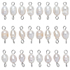 SUNNYCLUE 30Pcs Natural Cultured Freshwater Pearl Connector Charms FIND-SC0005-38-1