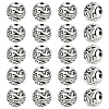20Pcs Tibetan Style Alloy Beads TIBE-LP0001-06-1
