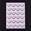 Cute Garcinia Mangostana Pattern Photo Corner Self-Adhesive Stickers DIY-K016-B03-2