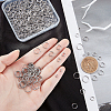 SUNNYCLUE 400Pcs 4 Style 304 Stainless Steel Open Jump Rings STAS-SC0001-19-3