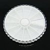 Round Plastic Bead Containers C027Y-1