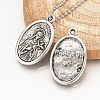 Tibetan Style Alloy Pendants TIBE-Q078-04AS-RS-5