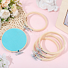Bamboo Embroidery Hoops AJEW-WH20020-316A-3
