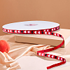 1 Roll Polyester Grosgrain Ribbon SRIB-CY0001-28C-7