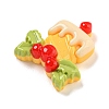 Christmas Opaque Resin Decoden Cabochons RESI-U006-05G-2