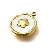 304 Stainless Steel Pendants STAS-R153-03G-01-2