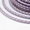Braided Leather Cord WL-E025-5mm-A16-1
