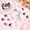 DIY Gemstone Pendant Necklaces Making Kits DIY-UN0001-83P-2