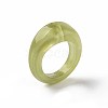 Transparent Resin Finger Rings RJEW-S046-002-A01-2