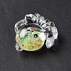 Luminous Transparent Resin Pendants RESI-K019-05-5