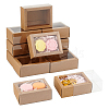 Foldable Paper Drawer Boxes with Clear Plastic Cover CON-WH0095-68B-01-1