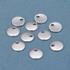 304 Stainless Steel Charms X-STAS-H436-66S-6mm-1