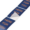 200Pcs Thank You Theme Stickers Roll DIY-M070-01H-4