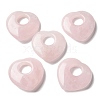 Natural Rose Quartz Hollow Pendants G-C167-06D-1