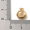 Brass Micro Pave Clear Cubic Zirconia Charms KK-U037-12G-04-3