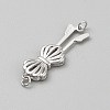 925 Sterling Silver Box Clasps STER-WH0004-062P-2