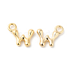 Brass Charms KK-P234-13G-W-1