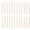 20Pair 316 Surgical Stainless Steel Hoop Earring Findings EJEW-UN00033-1