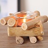Wood Candle Holder CAND-PW0003-010-3