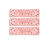 Heart Printed PU Leather Small Label PW-WG7D637-01-1