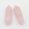 Natural Rose Quartz Double Terminated Points Healing Stones G-D439-03-1