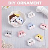 12Pcs 6 Styles Hamster Silicone Beads JX650A-4