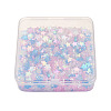 Beadthoven 480Pcs 3 Colors Star Transparent Acrylic Beads DIY-BT0001-17-33