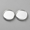 Alloy Cabochon Settings FIND-WH0160-76A-P-1