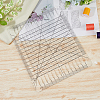 Transparent Acrylic Clothes Rulers TOOL-WH0127-43B-01-4