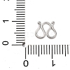 304 Stainless Steel S-Hook Clasps STAS-R157-01P-01-3