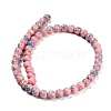 Synthetic Turquoise Beads Strands TURQ-F019-03F-3