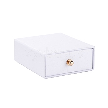 Rectangle Paper Drawer Jewelry Set Box CON-C011-02G