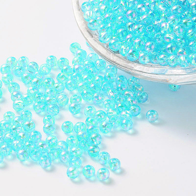 Eco-Friendly Transparent Acrylic Beads LS-X-PL734-7-1