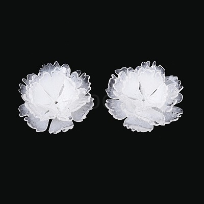 Heat Shrink Acrylic Bead Caps OACR-N155-02A-1